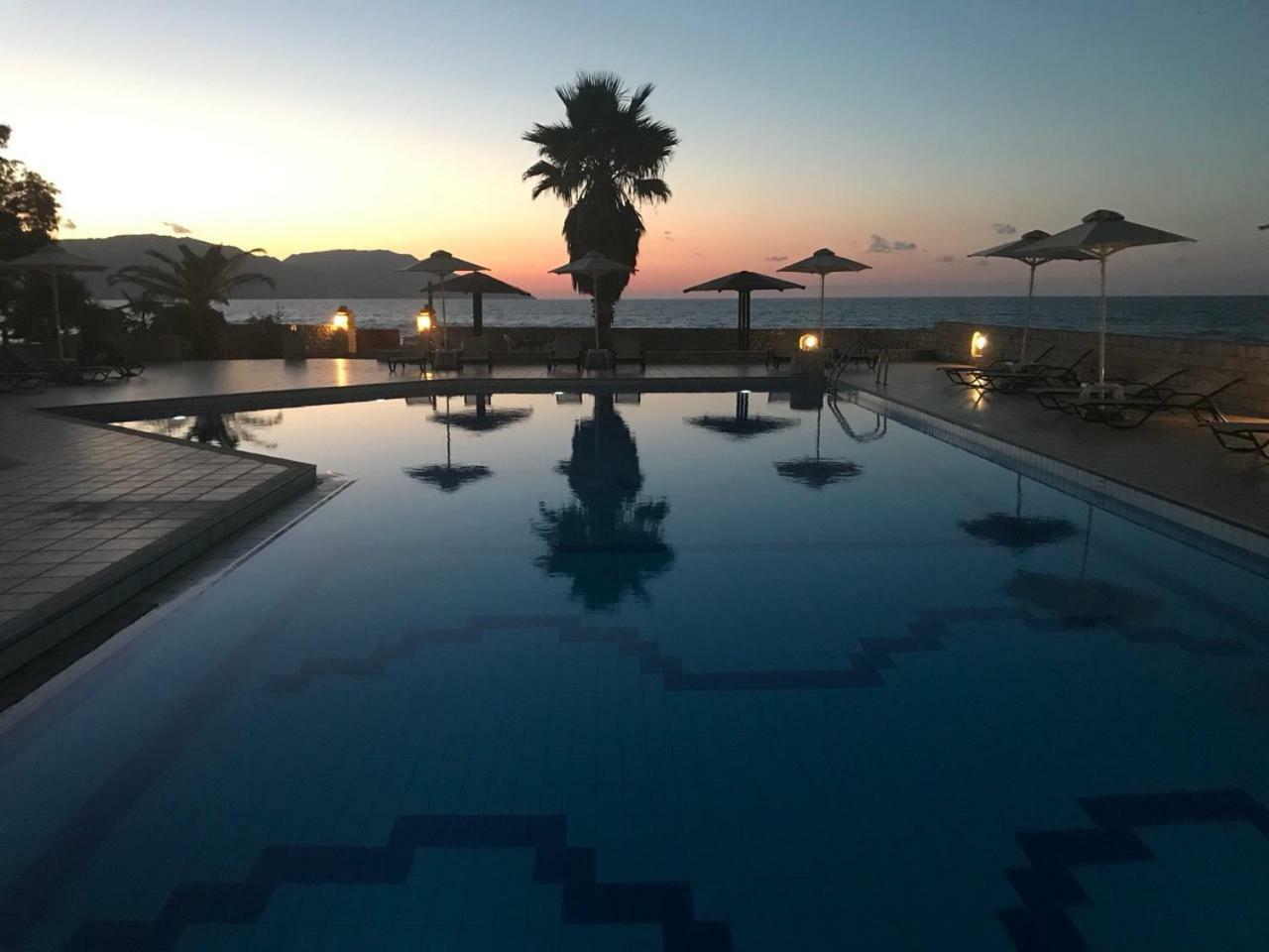 Aquamar Beach Hotel Kurnász Kültér fotó